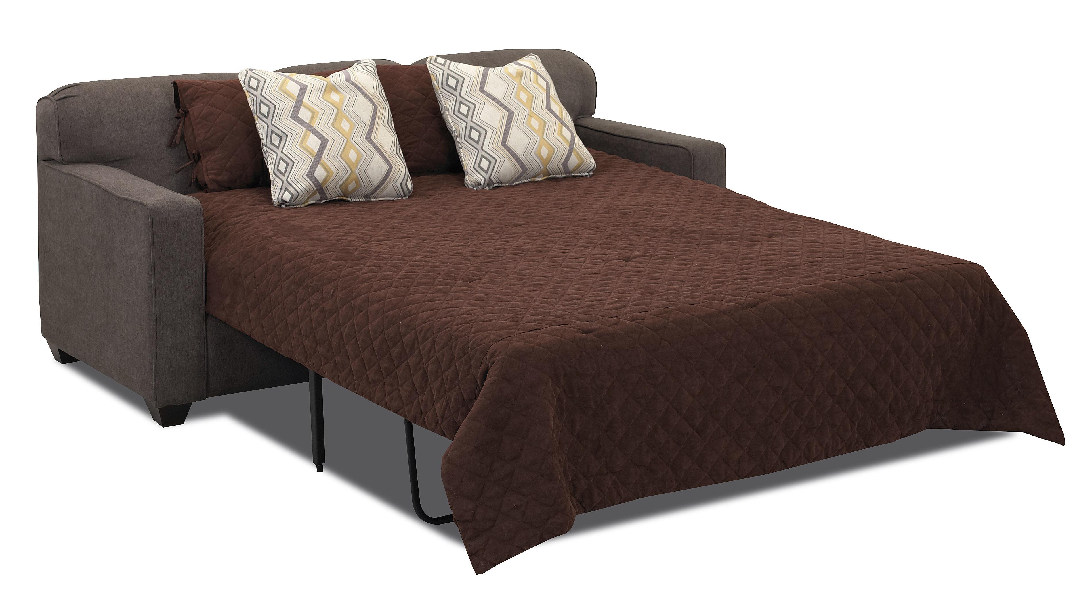 Klaussner Gillis K70800 IQSL Contemporary Innerspring Queen Sleeper Sofa with Tight Back and